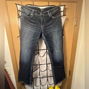Aiko Bootcut Silver Jeans Women’s Size 18